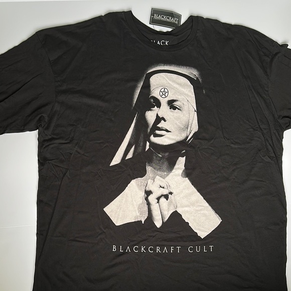 Black Craft Cult Priorities Graphic T Shirt Bad Nun I’m sorry I missed Church3XL - Picture 1 of 10